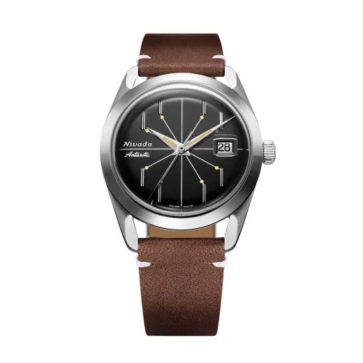 NIVADA GRENCHEN ANTARCTIC SPIDER BLACK 38 MM - ANTARCTIC - ZNAČKY