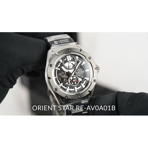 ORIENT STAR SPORTS AVANT-GARDE SKELETON RE-AV0A01B - SPORTS - ZNAČKY