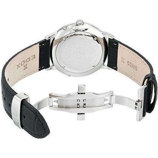 EDOX LES BÉMONTS QUARTZ MOON PHASE 40002-3-AR - LES BÉMONTS - ZNAČKY