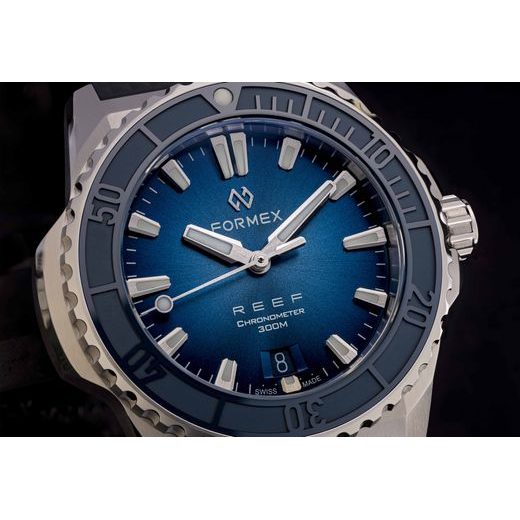 FORMEX REEF 39,5 AUTOMATIC CHRONOMETER BLUE DIAL - REEF - ZNAČKY