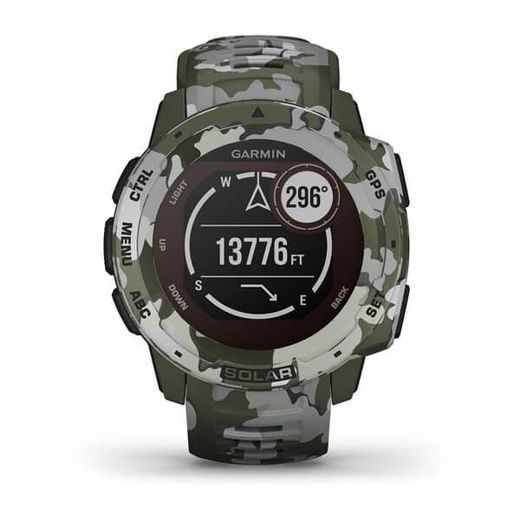 GARMIN INSTINCT SOLAR CAMO BLACK OPTIC 010-02293-06 - GARMIN - ZNAČKY