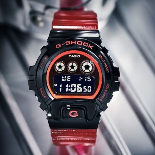 CASIO G-SHOCK GM-6900B-4ER METAL BEZEL 6900 SERIES 25TH ANNIVERSARY - G-SHOCK - BRANDS