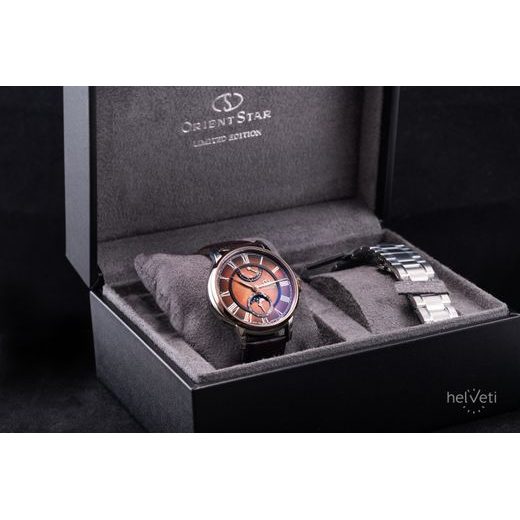 ORIENT STAR RE-AY0121A CLASSIC MOON PHASE M45 F7 LAKE TAZAWA LIMITED EDITION - CLASSIC - MĂRCI