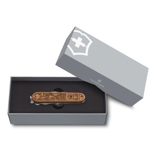 NŮŽ VICTORINOX CLIMBER WOOD SWISS SPIRIT SPECIAL EDITION 2021 - NOŽE A NÁSTROJE - OSTATNÍ