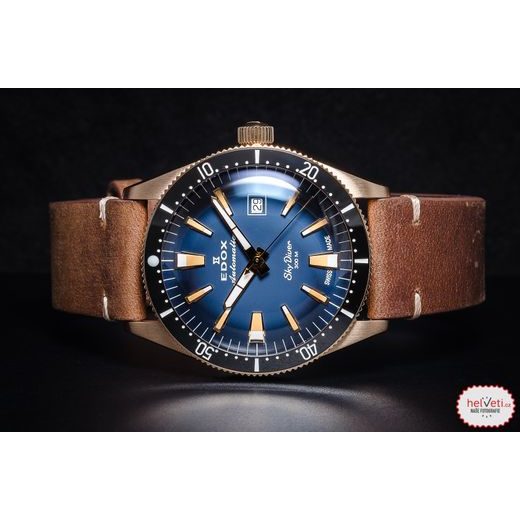 EDOX SKYDIVER DATE AUTOMATIC 80126-BRN-BUIDR LIMITED EDITION - SKYDIVER - ZNAČKY