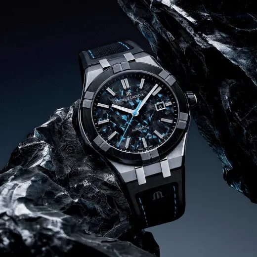 MAURICE LACROIX AIKONIC FROZEN CARBON COLOURS AC6008-SSL20-430-2 - AIKONIC - MĂRCI