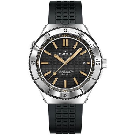FORTIS MARINEMASTER M-44 BLACK RESIN COSC F8120017 - MARINEMASTER - BRANDS