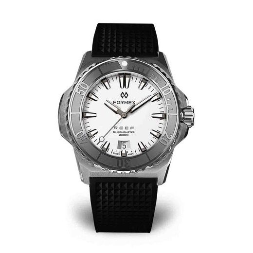 FORMEX REEF 39,5 AUTOMATIC CHRONOMETER WHITE DIAL - REEF - BRANDS