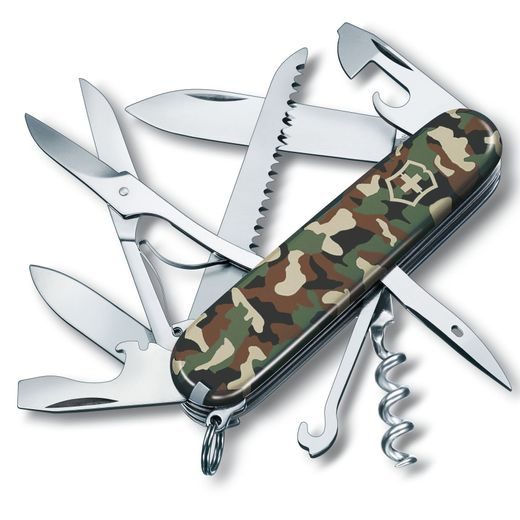 NŮŽ VICTORINOX HUNTSMAN CAMOUFLAGE - KAPESNÍ NOŽE - OSTATNÍ