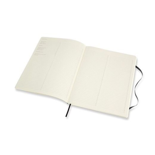 ZÁPISNÍK MOLESKINE PROFESSIONAL ČERNÝ - MĚKKÉ DESKY - XXL, LINKOVANÝ 1331/4502131 - DIÁŘE A ZÁPISNÍKY - OSTATNÍ