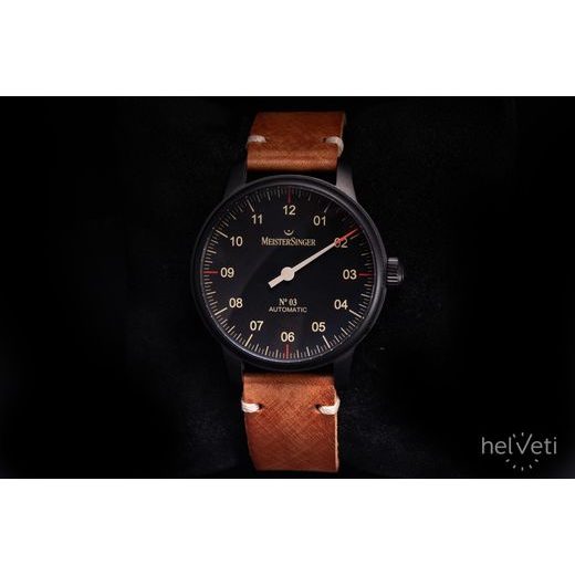 MEISTERSINGER N°03 BLACK LINE AM902BL - N°03 - ZNAČKY