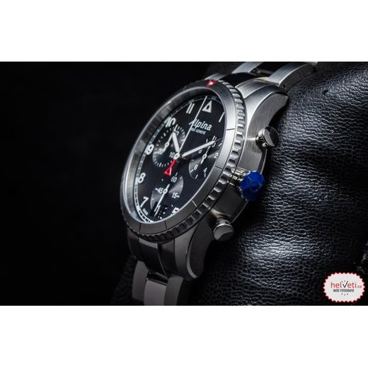 ALPINA STARTIMER PILOT QUARTZ CHRONOGRAPH BIG DATE AL-372BW4S26B - STARTIMER PILOT CHRONOGRAPH - ZNAČKY