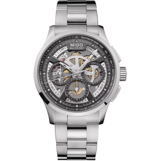 MIDO MULTIFORT SKELETON CHRONOGRAPH M038.662.11.060.00 - MULTIFORT - BRANDS