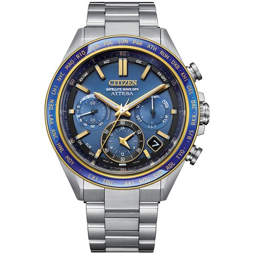 CITIZEN ATTESA SATELLITE WAVE GPS CC4054-68L - SUPER TITANIUM - ZNAČKY
