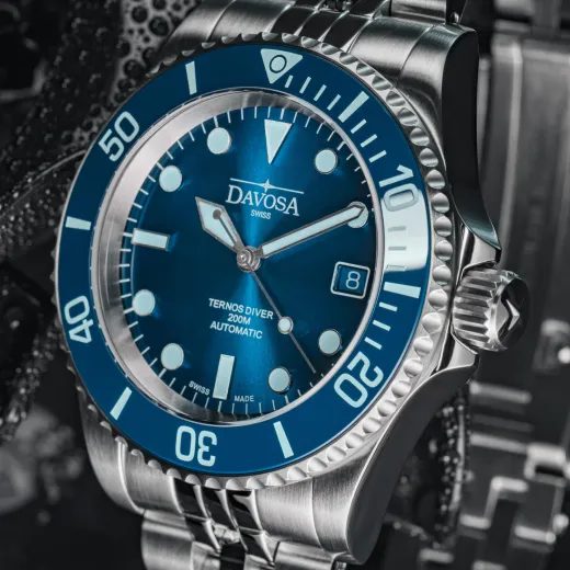 DAVOSA TERNOS AUTOMATIC BLUE LAGOON LIMITED EDITION 161.554.04 - TERNOS - BRANDS