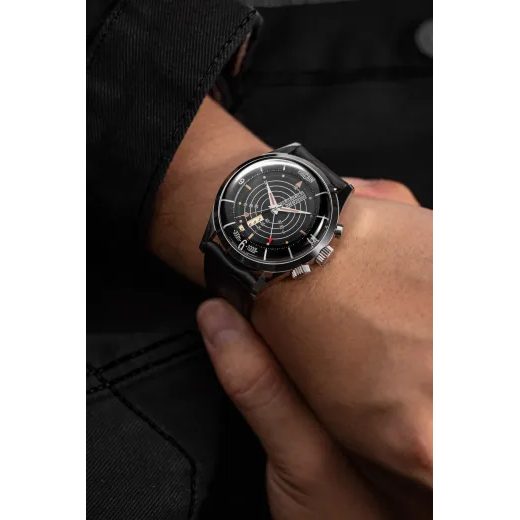 VULCAIN NAUTICAL HERITAGE - BLACK BEIGE PATINA - NAUTICAL HERITAGE - ZNAČKY