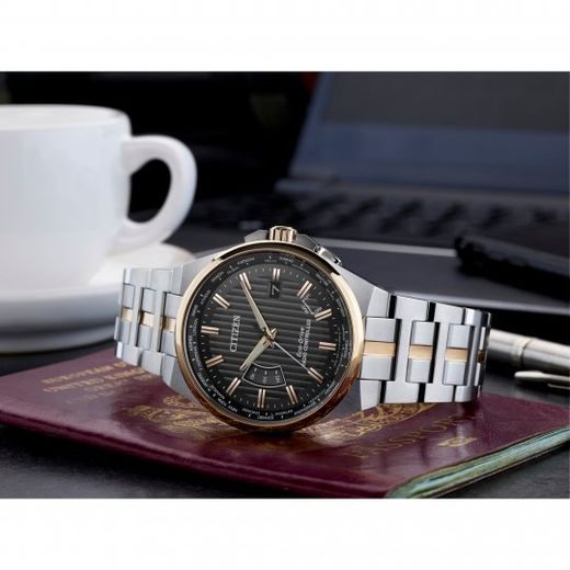 CITIZEN WORLD PERPETUAL A-T RADIO CONTROLLED CB0166-54H - CITIZEN - ZNAČKY