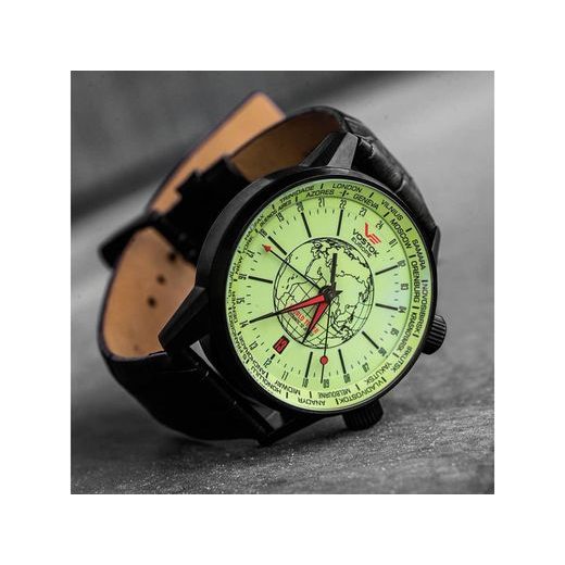 VOSTOK EUROPE GAZ-14 LIMOUZINE WORLD TIMER LINE 2426/5604240 - VOSTOK EUROPE - ZNAČKY