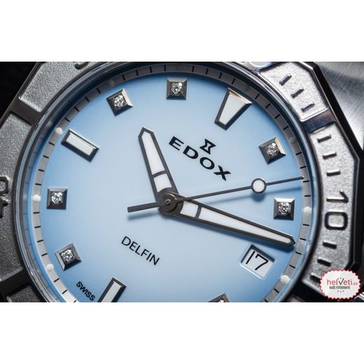 EDOX SPORT DELFIN DIVER DATE LADY 53020-3M-BUCND - DELFIN - BRANDS