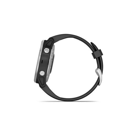 GARMIN FENIX6S SOLAR, SILVER/BLACK BAND 010-02409-00 - GARMIN - ZNAČKY