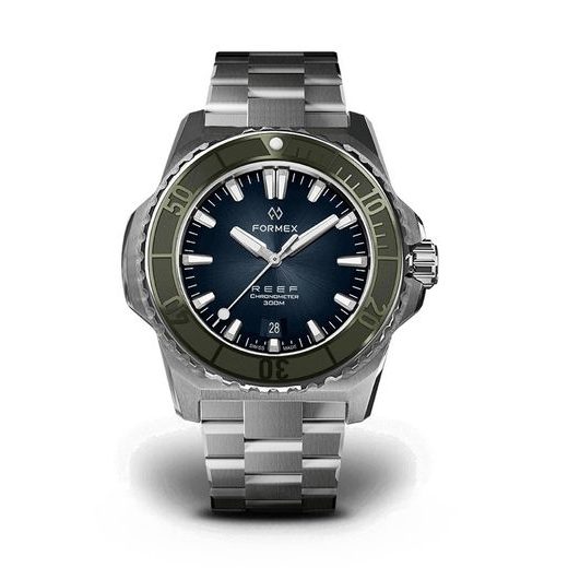 FORMEX REEF 42 AUTOMATIC CHRONOMETER BLUE DIAL - REEF - BRANDS