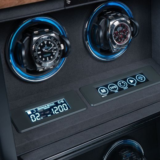WATCH WINDER HEISSE & SÖHNE MADRID 2 70019-219.32 - WATCH WINDERS - ACCESSORIES