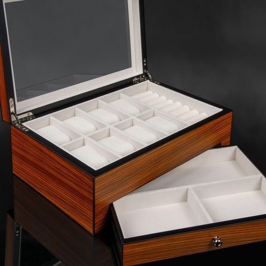 BOX NA HODINKY A ŠPERKY HEISSE & SÖHNE PRINCETON 70019-192.141 - BOXY NA HODINKY - OSTATNÍ