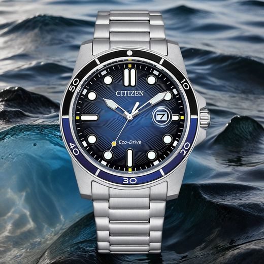 CITIZEN ECO-DRIVE SPORTY MARINE AW1810-85L - SPORTS - ZNAČKY