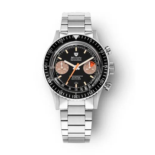 NIVADA GRENCHEN CHRONOMASTER ORANGE BOY INTER. BEZEL - MANUAL - CHRONOMASTER - ZNAČKY
