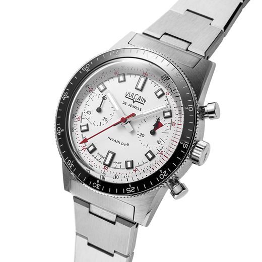 VULCAIN SKINDIVER CHRONOGRAPH RED & WHITE - SKINDIVER CHRONO - BRANDS