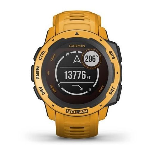 GARMIN INSTINCT SOLAR YELLOW OPTIC 010-02293-09 - GARMIN - ZNAČKY