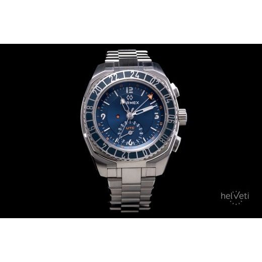 FORMEX STRATOS UTC AUTOMATIC 41MM BLUE STEEL BRACELET 1101.1.6431.111 - STRATOS - MĂRCI