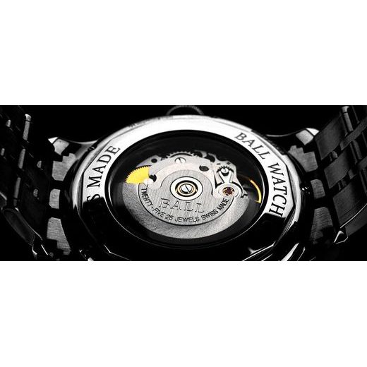 BALL TRAINMASTER MOON PHASE NM3082D-LLFJ-BK - TRAINMASTER - ZNAČKY