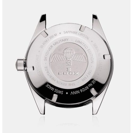 EDOX SKYDIVER DATE AUTOMATIC 80126-357RNM-BUIDR LIMITED EDITION - SKYDIVER - BRANDS
