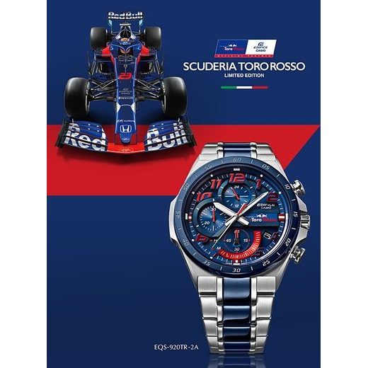 CASIO EQS-920TR-2AER TORO ROSSO LIMITED EDITION - CASIO - ZNAČKY