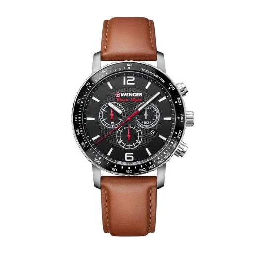 WENGER ROADSTER BLACK NIGHT CHRONO 01.1843.104 - SPORTOVNÍ HODINKY - HODINKY