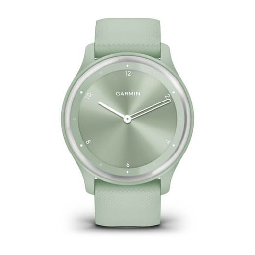 GARMIN VÍVOMOVE SPORT SILVER/COOL MINT SILICONE BAND - 010-02566-03 - VIVOMOVE SPORT - ZNAČKY