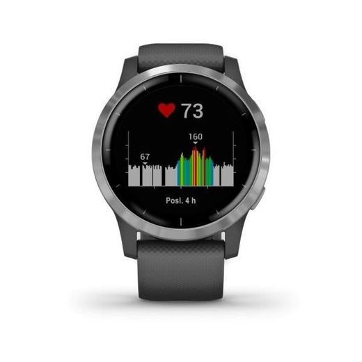 GARMIN VÍVOACTIVE4 SILVER/GRAY BAND 010-02174-03 - GARMIN - ZNAČKY