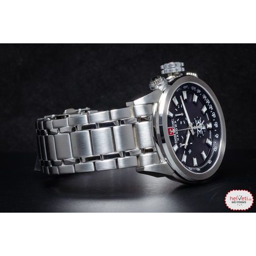 SWISS MILITARY HANOWA PLATOON CHRONO NIGHT VISION SMWGI2100202 - PLATOON CHRONO NIGHT VISION - ZNAČKY