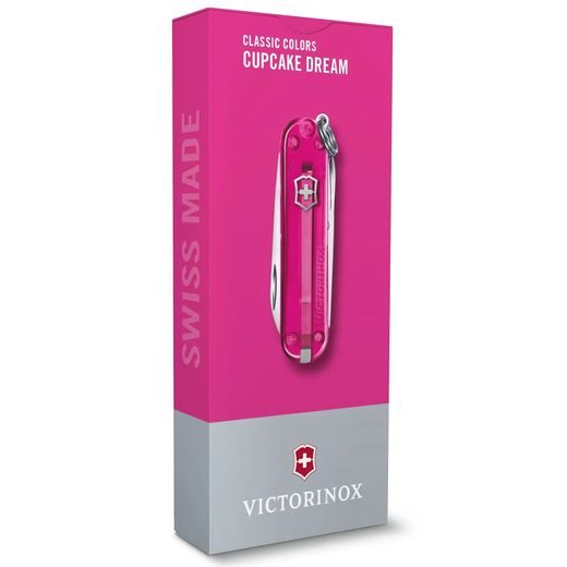VICTORINOX CLASSIC SD TRANSPARENT COLORS CUPCAKE DREAM KNIFE - POCKET KNIVES - ACCESSORIES