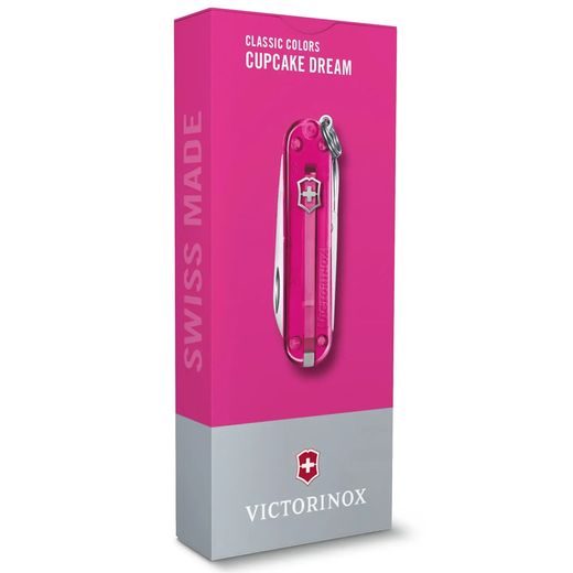 NŮŽ VICTORINOX CLASSIC SD TRANSPARENT COLORS CUPCAKE DREAM - KAPESNÍ NOŽE - OSTATNÍ