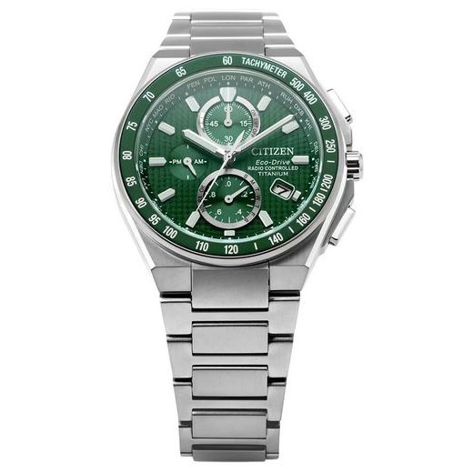 CITIZEN ECO-DRIVE RADIO CONTROLLED SUPER TITANIUM AT8398-53X - SUPER TITANIUM - BRANDS