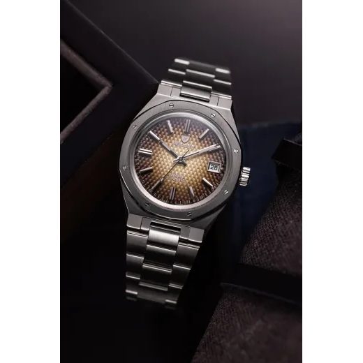 NIVADA GRENCHEN F77 BROWN SMOKED DATE 69002A77 - F77 - ZNAČKY