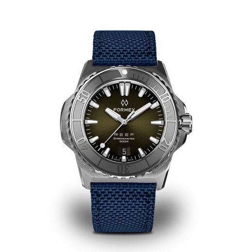 FORMEX REEF 39,5 AUTOMATIC CHRONOMETER GREEN DIAL - REEF - BRANDS