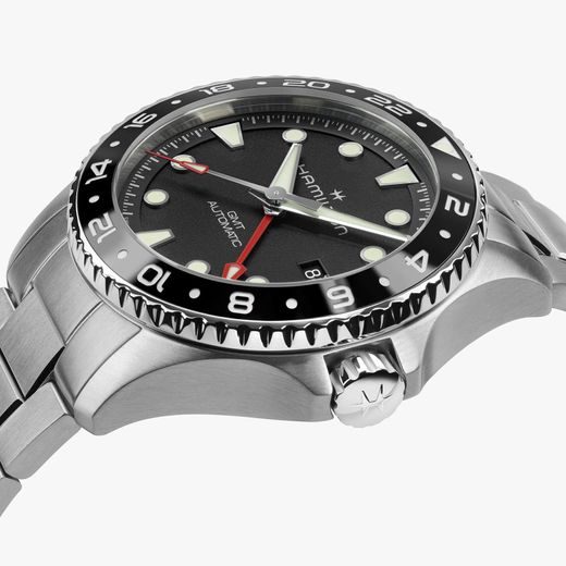 HAMILTON KHAKI NAVY SCUBA AUTOMATIC GMT 43MM H82555130 - SCUBA - BRANDS