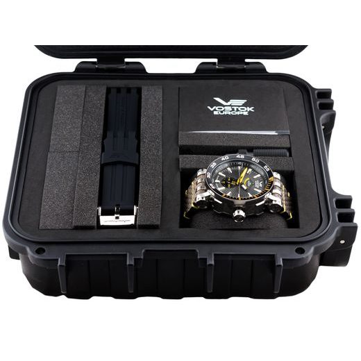 VOSTOK EUROPE ENERGIA ROCKET POWER RESERVE INDICATION YN84-575A539 - ENERGIA ROCKET - ZNAČKY