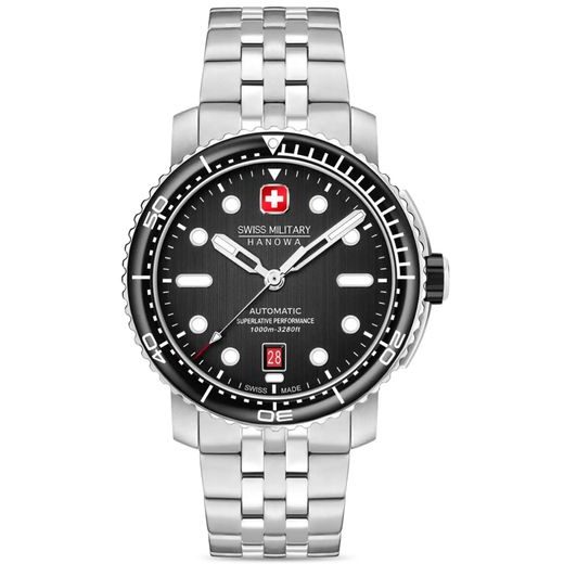 SWISS MILITARY HANOWA - MAITRE PLONGEUR AUTOMATIC SET - SMWGL0002001 - GENTS COLLECTION - ZNAČKY