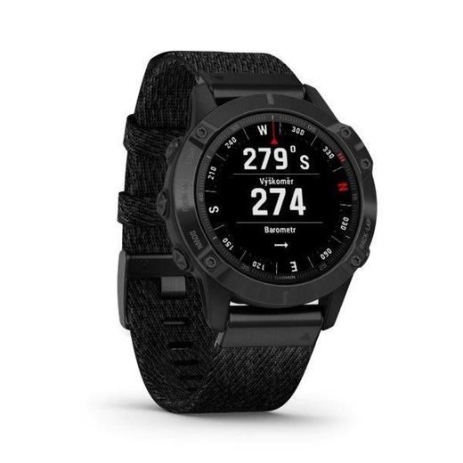 GARMIN FENIX6 PRO SAPPHIRE, BLACKDLC/BLACKNYLON BAND (MAP/MUSIC) 010-02158-17 - GARMIN - ZNAČKY