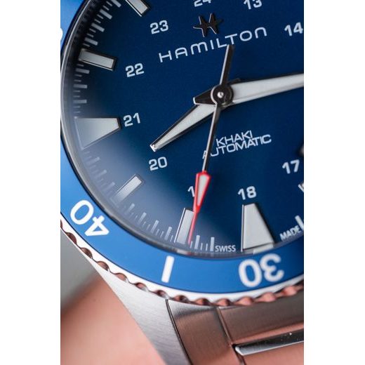 HAMILTON KHAKI NAVY SCUBA AUTO H82345141 - KHAKI NAVY - BRANDS