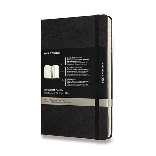 ZÁPISNÍK MOLESKINE PRO PROJECT PLANNER - TVRDÉ DESKY - L 1331/4501702 - DIÁŘE A ZÁPISNÍKY - OSTATNÍ